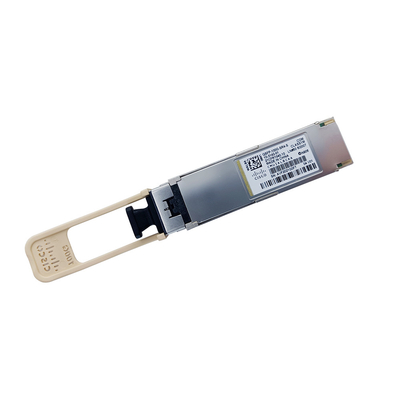 Cisco qsfp-100g-sr4-s 10-3142-01 QSFP28 100G SR4 100m de Optische Module van OM4 MMF met schakelaar mpo-12