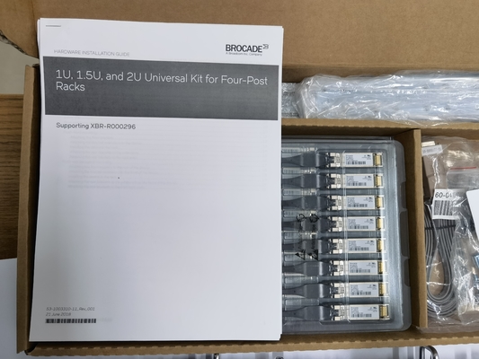 het Brokaatsan Schakelaar 48 van 32Gbps G620 Monteerbaar de Schakelaarrek van Havensfibre channel