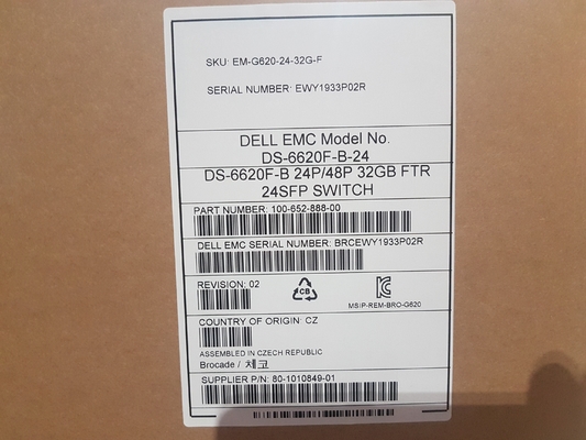 24 actieve Schakelaar br-g620-24-32 G-R With 24pcs 32GB SFP van het Havensbrokaat San