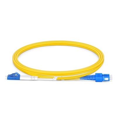 5m LC UPC aan van het de Vezelflard van Sc UPC Duplex de Kabelos2 Enige Wijze