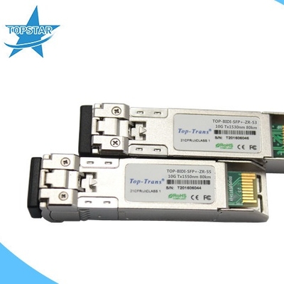 Finisar10g SFP Tweerichtingszendontvanger 80Km SFP-Modulelc Schakelaar