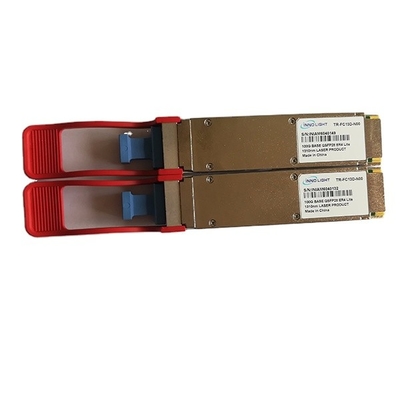 De Optische Zendontvanger InnoLight van RT-fc13d-N00 100G QSFP28 ER4 Lite