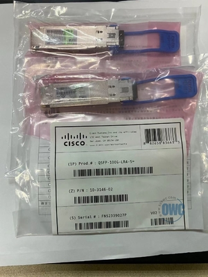 de Module van 1310nm 10km 100G QSFP28, Cisco qsfp-100g-lr4-s 10-3146-01