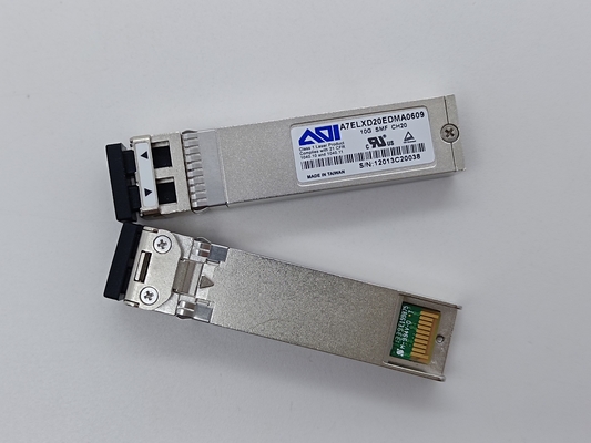SFP+ DWDM Dual LC 10G 40km SMF Transceiver AOI A7ELXD20EDMA0609 Optisch