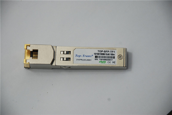 Gigabit Ethernet Fortinet FG-TRAN-GC Compatibel Koper RJ45 SFP 100m