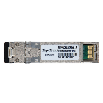 10KM 1311nm Top Trans Fiber Optische Module SFP28-25G-CWDM-LR SFP28 25G CWDM