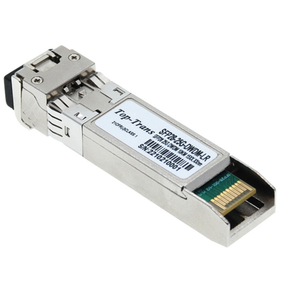 DWDM optische module 25G SFP28 zendontvanger SMF 1270nmTx / 1330nmRx 10km LC DOM