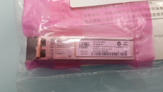 Cisco SFP 1.25G 550M 850 Vezeloptische Zendontvangers GLC-sx-MMD van NM