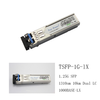 Arista SFP-1g-LX Compatibele Singlemode SFP Zendontvanger 1310nm 10km SMF Dubbele LC