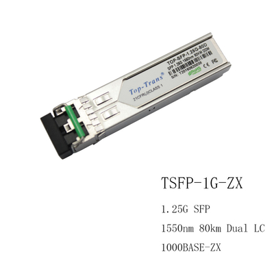 Singlemode Module 1550nm 80KM van Palo Alto pan-SFP-ZX Gigabit Ethernet SFP