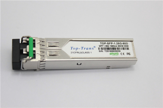 Singlemode Module 1550nm 80KM van Palo Alto pan-SFP-ZX Gigabit Ethernet SFP