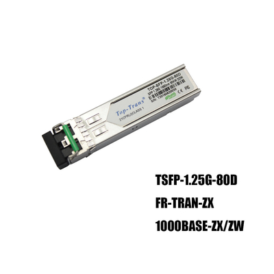 Fortinet Fr-tran-ZX Gigabit Ethernet SFP Singlemode Optische Zendontvanger 1550nm 80KM