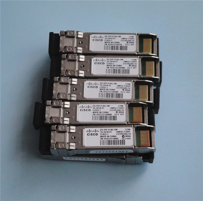 De Korte golf van het de Vezelkanaal van Cisco SFP+ ds-SFP-fc8g-SW 8G 850 NM-Multimode Zendontvangers