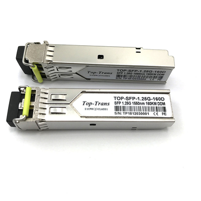 Jeneverbes SFP-1ge-ezx-160 Singlemode Zendontvanger 1550nm 160km van 1.25G SFP