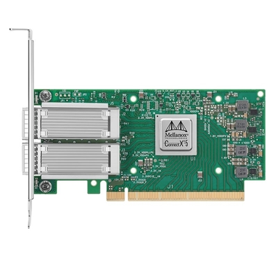 Mellanox mcx516a-CDAT 100GbE connectX-5 van het de Havennetwerk van CX516A de Dubbele Adapter QSFP28