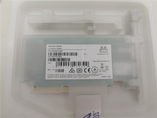 Mellanox mcx516a-CDAT 100GbE connectX-5 van het de Havennetwerk van CX516A de Dubbele Adapter QSFP28