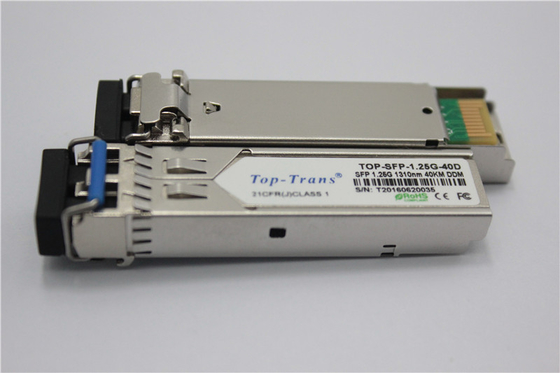 Jeneverbes ex-SFP-1ge-LX40K 1310nm 40km Singlemode Optica van Gigabit SFP Ethernet