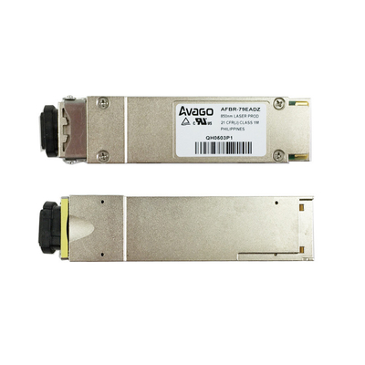 van Multimode Vezel het Optische Module van 40G QSFP+ SR4 850nm 150m MTP/van MPO Merk van Avago