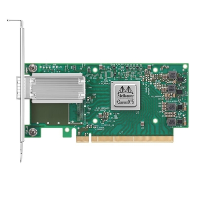 De Havenpcie3.0 X16 connectX-5 Ethernet Kaart van NVIDIA Mellanox mcx515a-CCAT 100GbE QSFP28