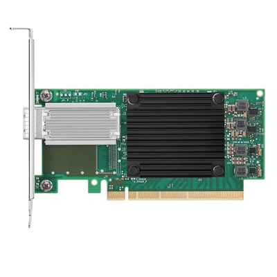 De Havenpcie3.0 X16 connectX-5 Ethernet Kaart van NVIDIA Mellanox mcx515a-CCAT 100GbE QSFP28