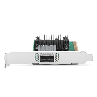 De Havenpcie3.0 X16 connectX-5 Ethernet Kaart van NVIDIA Mellanox mcx515a-CCAT 100GbE QSFP28