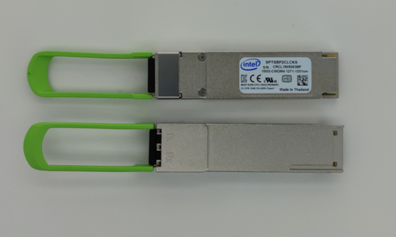 Optische de Zendontvangermodule 1271-1331nm van Intel SPTSBP2CLCKS 100G-CWDM4 SMF LC
