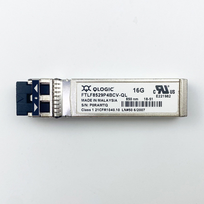 16GB Optische de Zendontvangermodule Qlogic ftlf8529p4bcv-QL van het vezelkanaal 850nm SFP+
