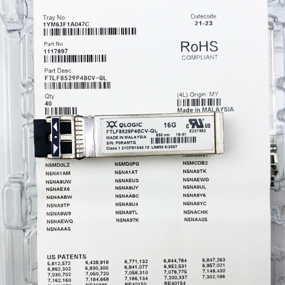 16GB Optische de Zendontvangermodule Qlogic ftlf8529p4bcv-QL van het vezelkanaal 850nm SFP+