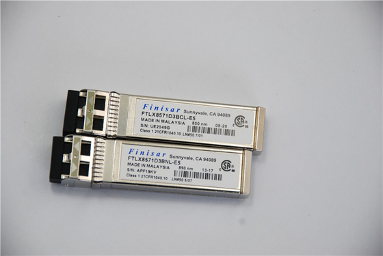 Oorspronkelijke Finisar FTLX8571D3BNL-module conform 10Gb/S 850nm SFP+ optische datacom-transceiver