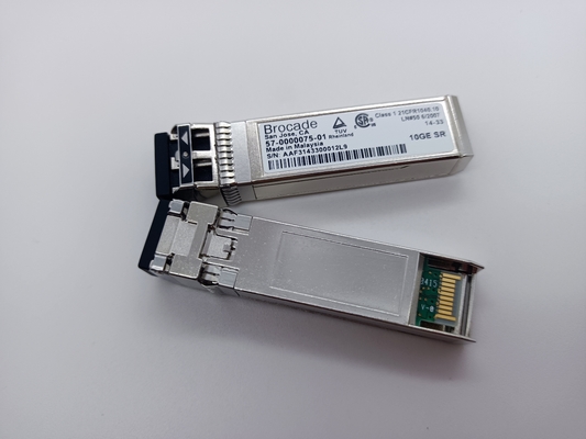 Brocade 57-0000075-01 XBR-000180 Optische Transceiver 10G-SR MMF SFP+ - LC 300m 850nm DDM-module