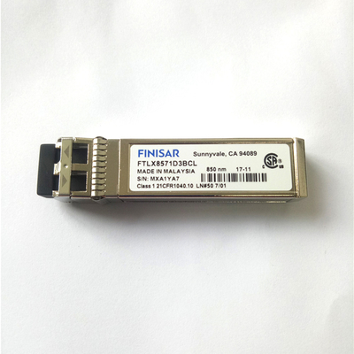 Finisar FTLX8571D3BCL 10Gb/s 850nm Multimode Datacom SFP+ optische transceivermodule