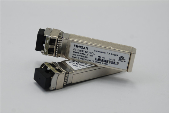 Finisar FTLX8571D3BCL 10Gb/s 850nm Multimode Datacom SFP+ optische transceivermodule