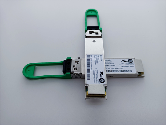 Brocade 57-1000480-01 XBR-000285 128G QSFP28 2km 1310nm SMF-transceivermodule met LC-connector
