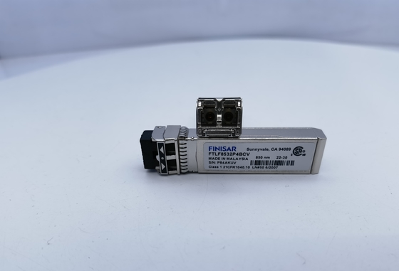 Originele Finisar FTLF8532P4BCV optische module 32G 850nm Korte golflengte SFP+ Transceiver