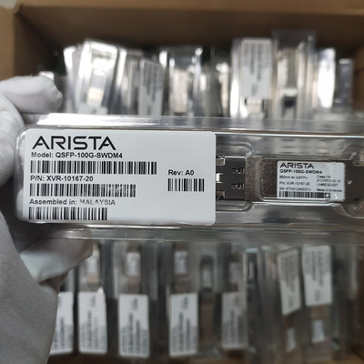 Originele Arista QSFP-100G-SWDM4 850nm 100m 70m/OM3 100m/OM4 Duplex MMF Transceiver