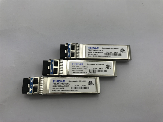 Originele Finisar FTLX1471D3BCV-module 10G Dual Rate10km SFP+ 10km SFP+ Optische Transceiver
