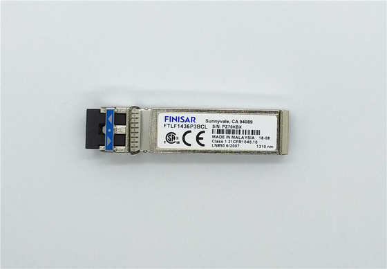 Oorspronkelijke Finisar FTLF1436P3BCL-module Duplex SMF 1310nm Band 25.78 Gb/S LC-transceivermodule