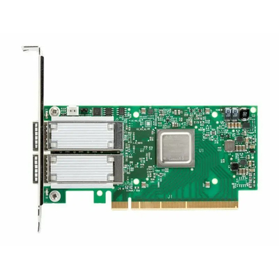 Mellanox ConnectX-6 25GbE Dual-Port SFP28 PCIe 4.0 X 8 Nieuwe netwerkadapterkaart met High Bracket Ethernet Interface PCIe4.0