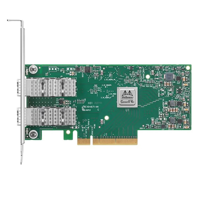 Mellanox ConnectX-6 25GbE Dual-Port SFP28 PCIe 4.0 X 8 Nieuwe netwerkadapterkaart met High Bracket Ethernet Interface PCIe4.0