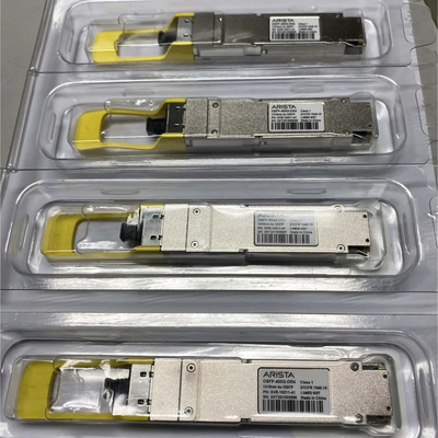 Arista QDD-400G-VSR4 400GBASE-VSR4 Glasvezeltransceiver tot 50m Toekomstige aansluitbare optische transceiver met CPO-technologie