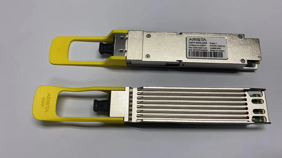 Arista QDD-400G-VSR4 400GBASE-VSR4 Glasvezeltransceiver tot 50m Toekomstige aansluitbare optische transceiver met CPO-technologie