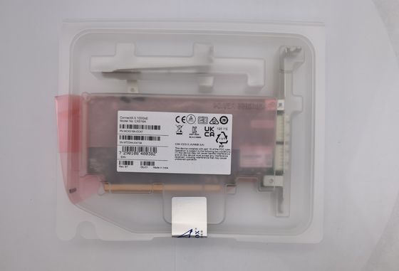 Mellanox MCX516A-CCAT ConnectX-5 EN 100GbE Dual-Port QSFP28 PCIe3.0 X 16 Interface Card High&Short Bracket 4G Fiber Connectivity