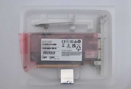 Mellanox MCX516A-CCAT ConnectX-5 EN 100GbE Dual-Port QSFP28 PCIe3.0 X 16 Interface Card High&Short Bracket 4G Fiber Connectivity
