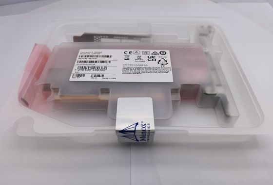Mellanox MCX516A-CCAT ConnectX-5 EN 100GbE Dual-Port QSFP28 PCIe3.0 X 16 Interface Card High&Short Bracket 4G Fiber Connectivity