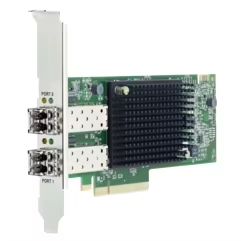 Emulex LPE35002-M2 32G FC Dual Port Gen 7 PCIe 4.0 X8 Host Bus Adapter voor glasvezel apparatuur