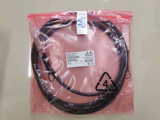 Mellanox MCP1600-E003E26 Direct-Attach Copper Cable InfiniBand EDR tot 100Gb/s QSFP28 3m Zwart 26AWG Glasvezel Apparatuur