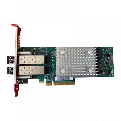 QLE2742-SR-CK PCIe 3.0 Dual-Port 32GFC SR-Optic SFP Adapter 32Gb Glasvezelkanaal voor Glasvezelapparatuur