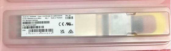 Mellanox MMS4A00-XM 1.6T 2xDR4/DR8 OSFP Flat Top PAM4 1310nm 500m DOM Dual MPO-12/APC Cloud Storage Use 1 Year Warranty