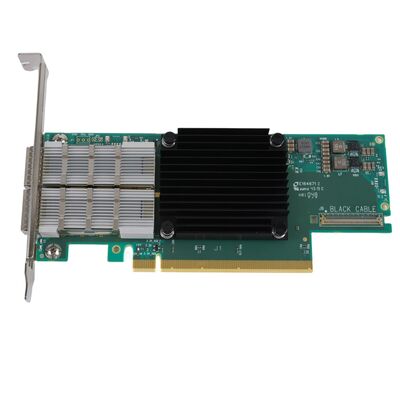 NVIDIA Connect-6 VPI-serie MCX654106A-HCAT Ethernet Network Interface Card PCIe 3.0x16 Dual Port 200Gb/s QSFP56 Server