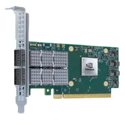 NVIDIA Connect-6 VPI-serie MCX654106A-HCAT Ethernet Network Interface Card PCIe 3.0x16 Dual Port 200Gb/s QSFP56 Server